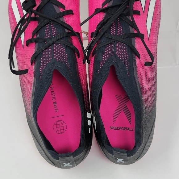 Adidas X Speedportal.2 FG Black Pink Soccer Cleats GV9563 Mens Size Multi New main image 4